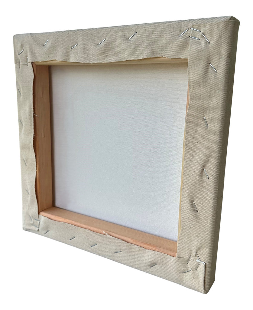 For Catalyst Students Only-Reverse stretched- Gallery Wrapped Stretched Art Canvas, 1.5" or 3/4" Deep Profile-Primed on back, unprimed on front. Art Canvas | Sunbelt Mfg. Co. - Screen Printing Frames, Art Canvas & Surfaces, Ink & Encaustic Supplies