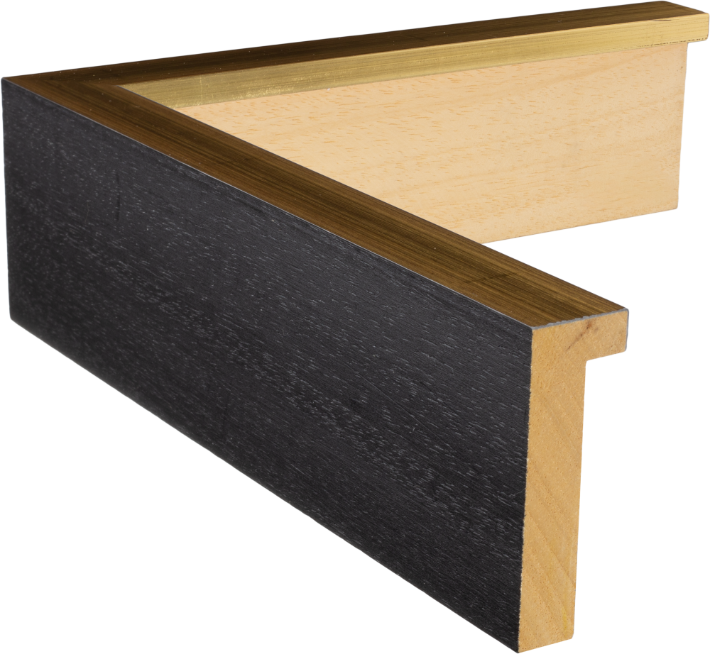Gold Cap frame for 2" Deep Canvas or Panel Floater Frame | Sunbelt Mfg. Co. - Screen Printing Frames, Art Canvas & Surfaces, Ink & Encaustic Supplies