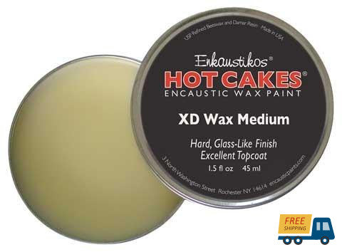 Hot Cakes XD Wax Medium - 6oz Tin encaustic supplies | Sunbelt Mfg. Co. - Screen Printing Frames, Art Canvas & Surfaces, Ink & Encaustic Supplies
