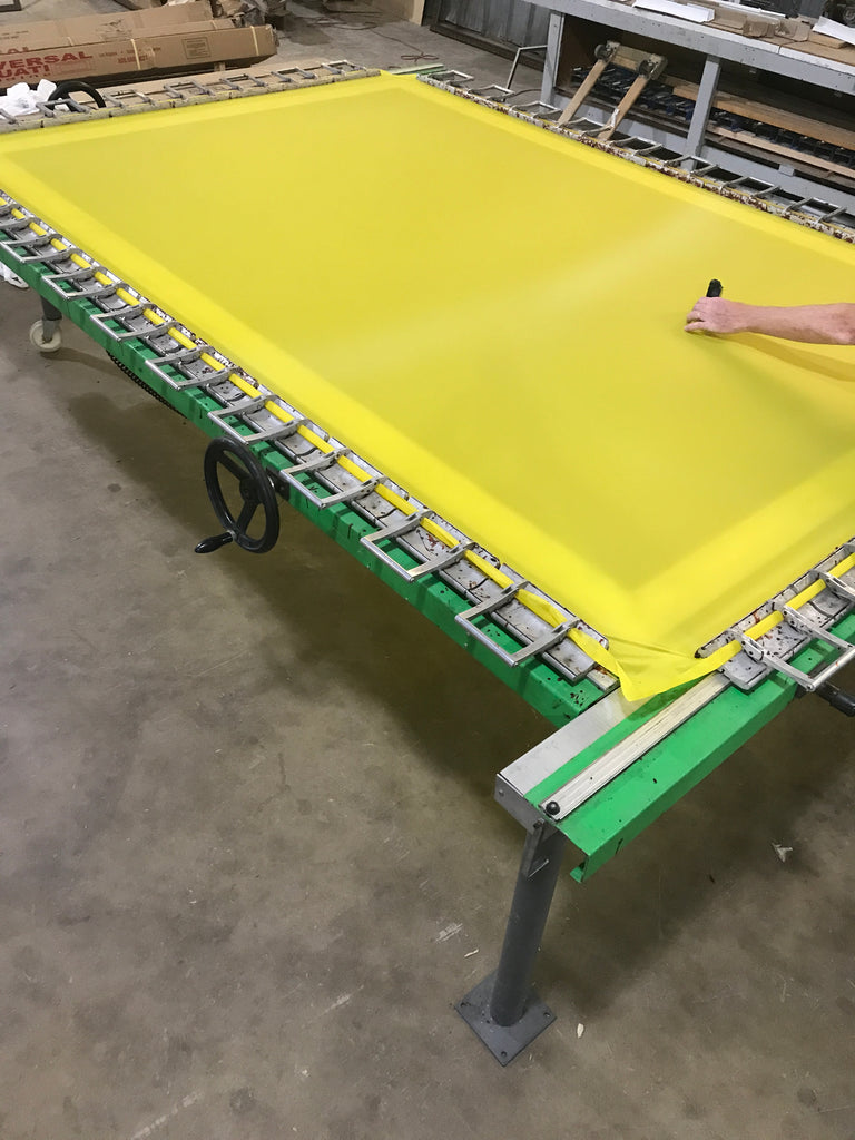 Silk screen remesh for sign printers