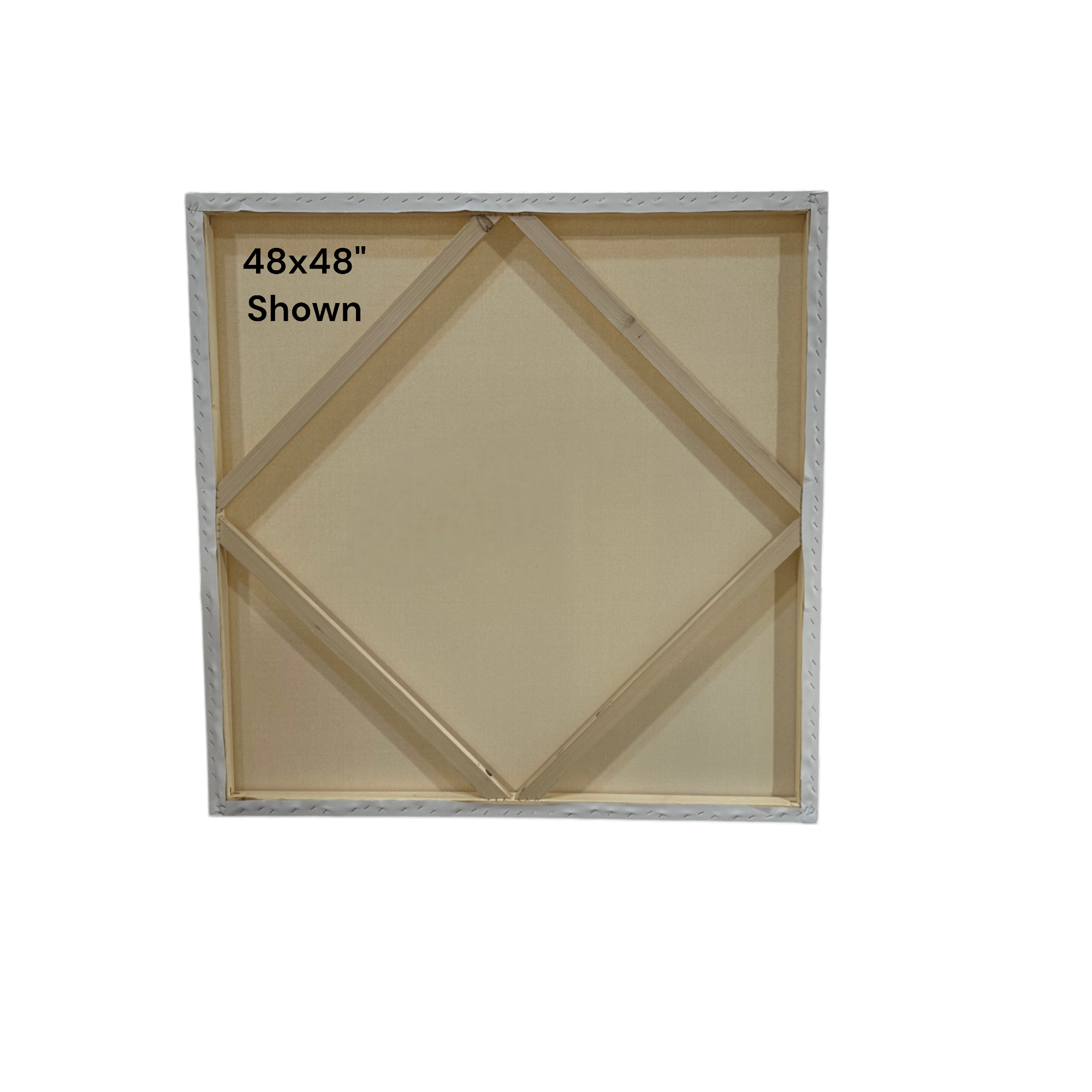 Extra Large Gallery Wrapped Stretched Art Canvas, 1.5