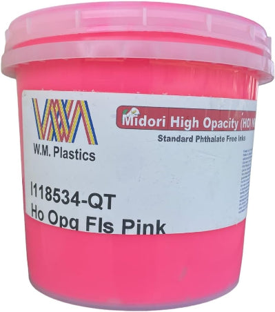 Fluorescent Pink- Plastisol Ink, (quart) Screen printing supplies | Sunbelt Mfg. Co. - Screen Printing Frames, Art Canvas & Surfaces, Ink & Encaustic Supplies