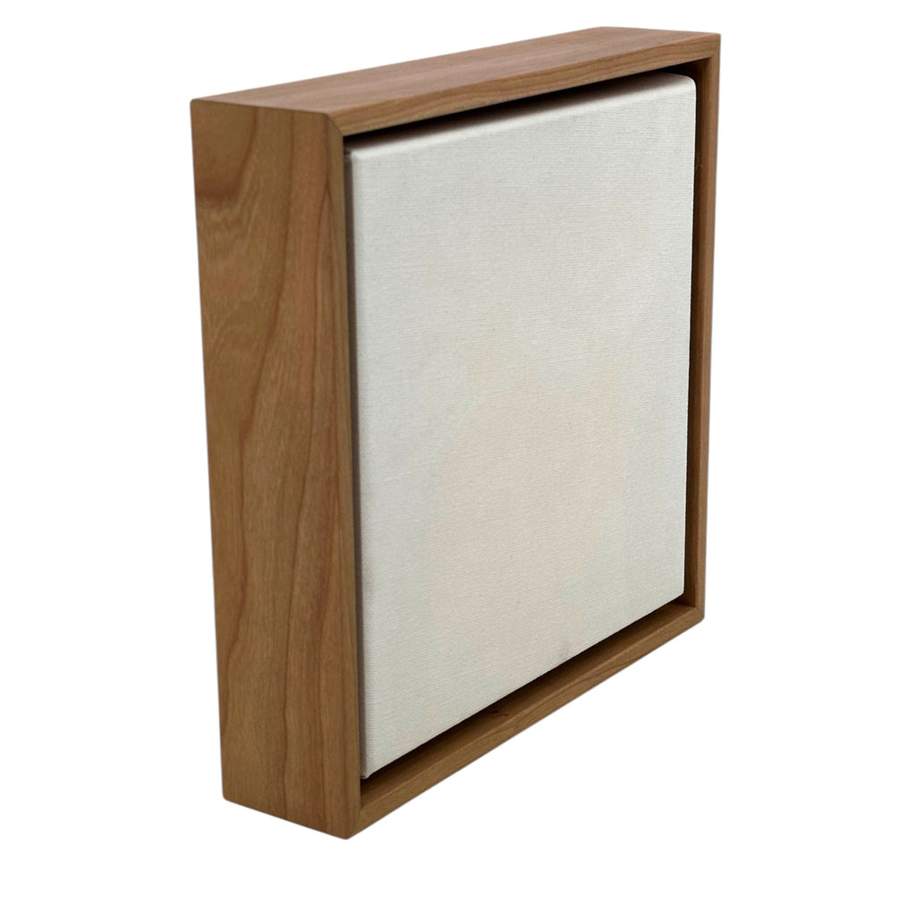 Natural Cherry Floater Frame for 1.5" Deep Art Canvas Floater Frame | Sunbelt Mfg. Co. - Screen Printing Frames, Art Canvas & Surfaces, Ink & Encaustic Supplies