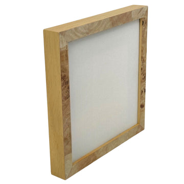 Blonde Burl Wooden Cap Frame for 3/4" Deep Art Canvas Floater Frame | Sunbelt Mfg. Co. - Screen Printing Frames, Art Canvas & Surfaces, Ink & Encaustic Supplies