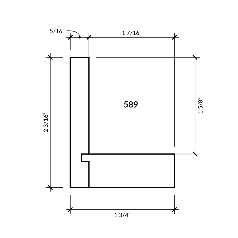 Natural Cherry Floater Frame for 1.5" Deep Art Canvas Floater Frame | Sunbelt Mfg. Co. - Screen Printing Frames, Art Canvas & Surfaces, Ink & Encaustic Supplies