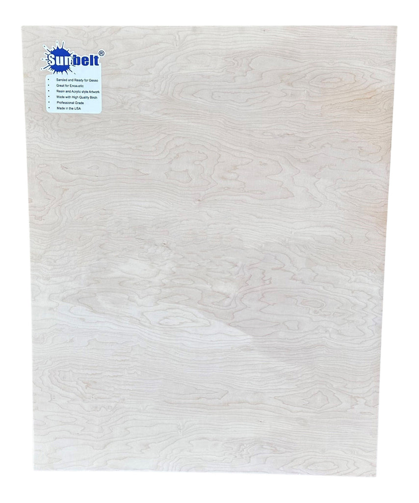 1" Deep Cradled Panel, Made with high quality Birch Cradled Panels | Sunbelt Mfg. Co. - Screen Printing Frames, Art Canvas & Surfaces, Ink & Encaustic Supplies