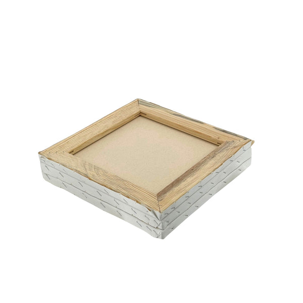 4 Tele Da Pittura Premium 60x60 Cm - Tela Tesa Su Telaio In Legno, Cotone 320g/m² - Pronta Per Acrilico E Olio