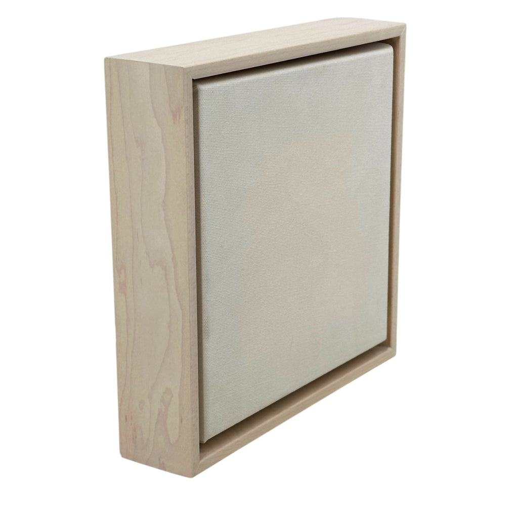 Farmhouse Maple Floater Frame for 1.5" Deep Art Canvas Floater Frame | Sunbelt Mfg. Co. - Screen Printing Frames, Art Canvas & Surfaces, Ink & Encaustic Supplies