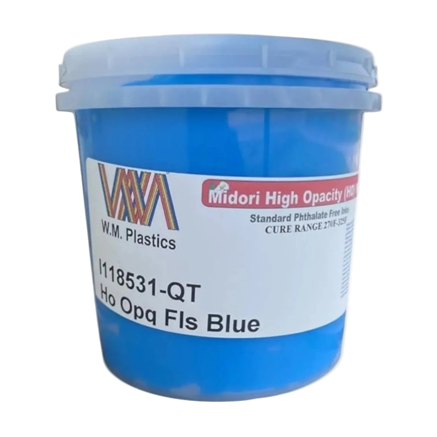 Flo Blue Ink Pms Fluorescent Blue- Plastisol Ink, (quart) – SUNBELT