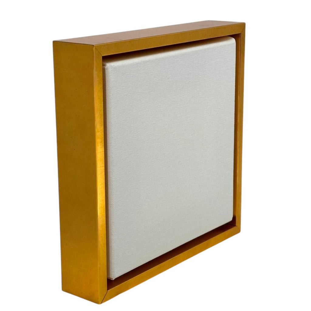 Gold Floater Frame for 1.5" Deep Art Canvas Floater Frame | Sunbelt Mfg. Co. - Screen Printing Frames, Art Canvas & Surfaces, Ink & Encaustic Supplies