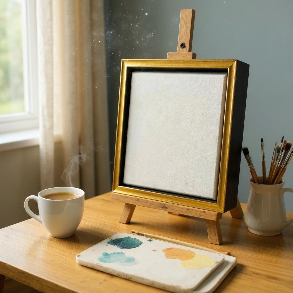 Isabella Gold Floater Frame For 2" DEEP Canvas Picture Frames | Sunbelt Mfg. Co. - Screen Printing Frames, Art Canvas & Surfaces, Ink & Encaustic Supplies