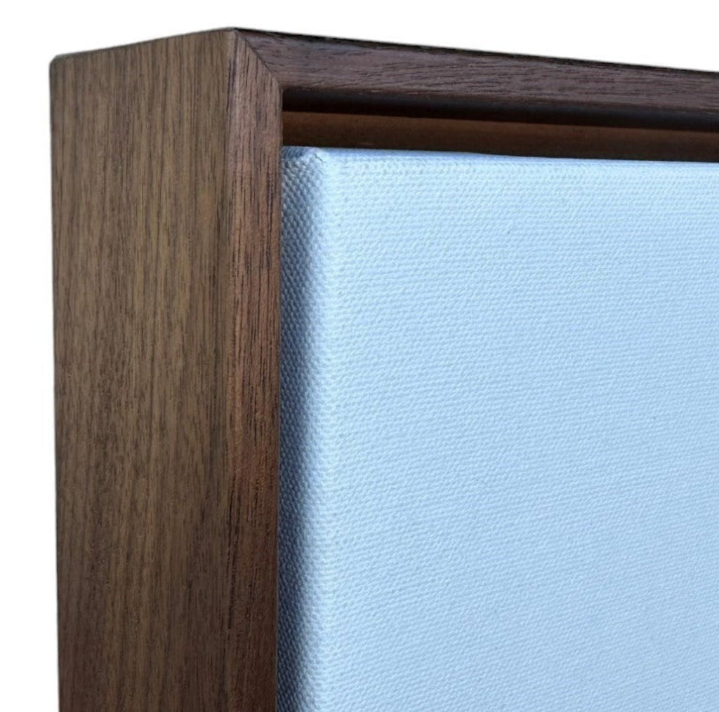 Wholesale Arts Floating Frame - 18x26 Walnut Polystyrene Frame For Canvas