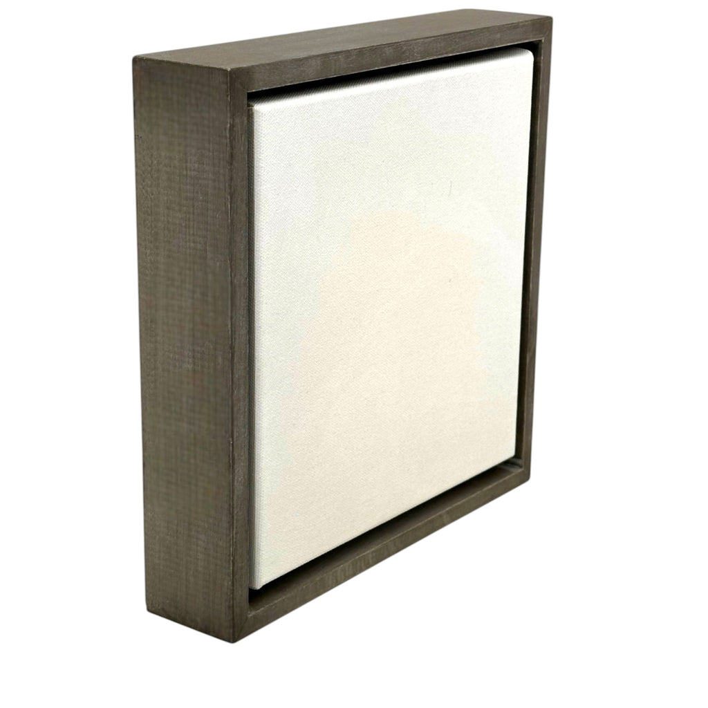 Weathered Brown Floater Frame For 1.5" Deep Canvas canvas picture frame | Sunbelt Mfg. Co. - Screen Printing Frames, Art Canvas & Surfaces, Ink & Encaustic Supplies