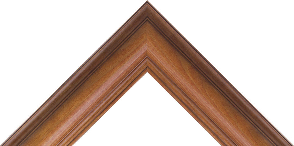 Texas Pecan (solid wood) Picture Frame 1" profile for 3/4" deep canvas canvas picture frame | Sunbelt Mfg. Co. - Screen Printing Frames, Art Canvas & Surfaces, Ink & Encaustic Supplies