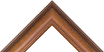Texas Pecan (solid wood) Picture Frame 1" profile for 3/4" deep canvas canvas picture frame | Sunbelt Mfg. Co. - Screen Printing Frames, Art Canvas & Surfaces, Ink & Encaustic Supplies