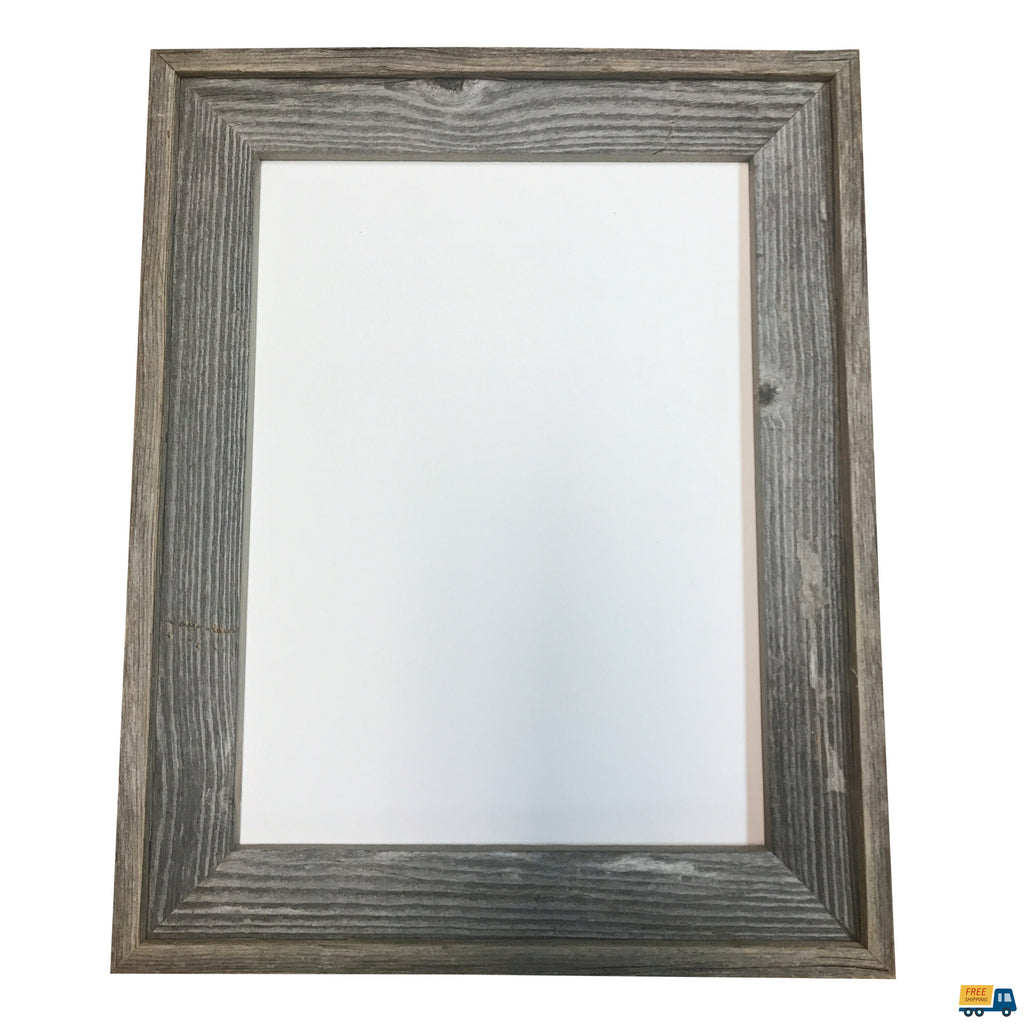 Genuine Wisconsin Barnwood Picture Frame, great for 3/4" deep canvas canvas picture frame | Sunbelt Mfg. Co. - Screen Printing Frames, Art Canvas & Surfaces, Ink & Encaustic Supplies