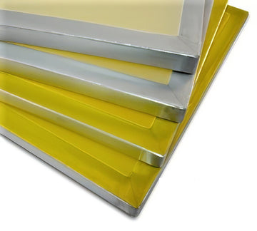 Aluminum Screen Frame, 25x36" OD, with high quality SAATI mesh-Sunbelt Manufacturing | Silk Screening, Custom Canvas & Artist Supply