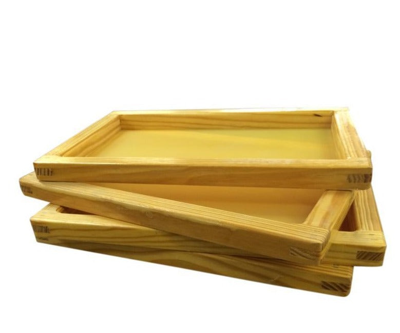 Wooden Screen Printing Frame 20x24 with 305 Yellow Mesh