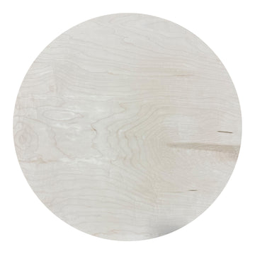 Round Birch Art Panel, Uncradled, (1/4" deep)-Sunbelt Manufacturing | Silk Screening, Custom Canvas & Artist Supply