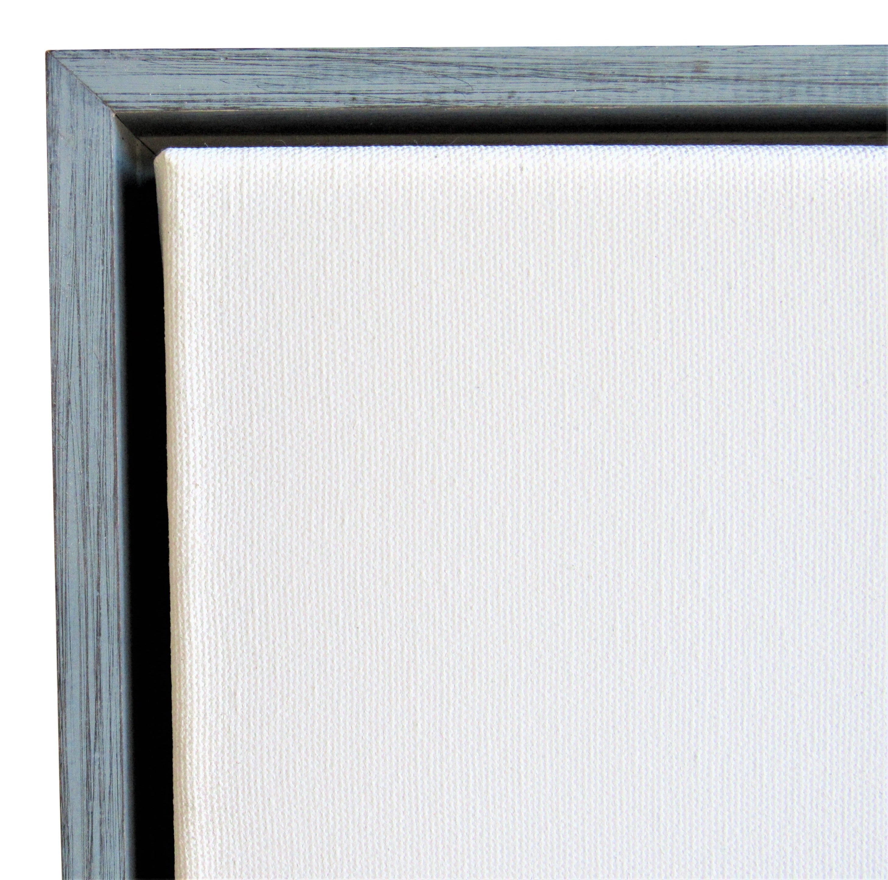 Weathered Brown Floater Frame For 1.5 Deep Canvas